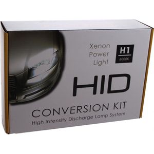 Blanco - HID-Xenon set - H1 - 6000K - AC Slim-Ballast