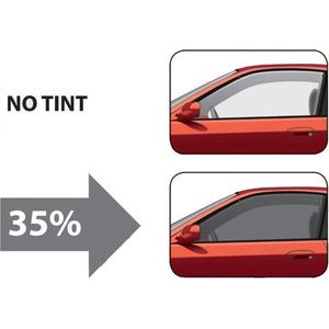 MHW - Universele ZonneFolie - Light Smoke - 75x300cm - Hittewerend