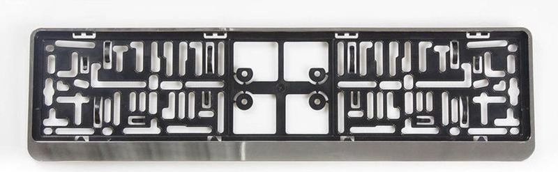 AutoStyle - Kentekenplaathouder - Chroom - Kunststof - 52 x 11 cm