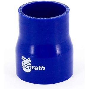 Bonrath Siliconen Slang Recht Reducer - Lengte:76mm - Ø76>60mm