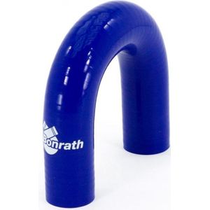 Silicoon Hoekstuk - Blauw - Diameter 22mm - Lengte 50mm - Temperatuurbereik tot 180°C
