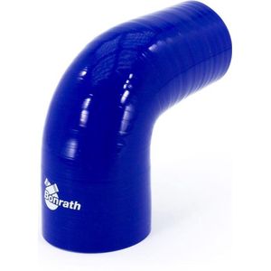 Bonrath Siliconen Slang Reducer 90 Graden Bocht - Lengte:50mm - Ø38>28mm