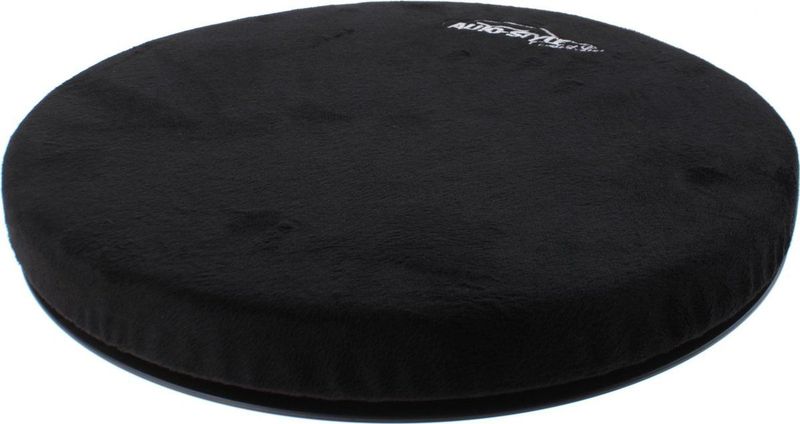Autostyle - Comfortline - Draaikussen - Zwart - Stevig Schuim - 39cm Diameter