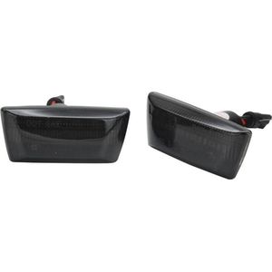 AutoStyle Set LED Zijknipperlichten passend voor Opel Diversen Smoke incl. Dynamic Running Light