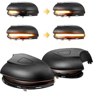 Volkswagen - Set LED Zijspiegel-Knipperlichten - Smoke - Voor Golf VI 2008-2012 & Touran 2010-2015