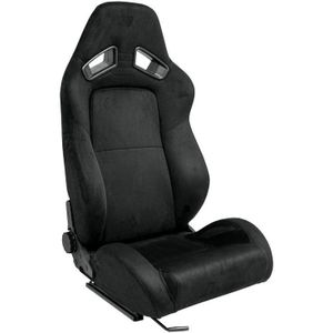 Autostyle - LH - Sportstoel - Zwart - Textiel - Dubbelzijdig Verstelbare Rugleuning