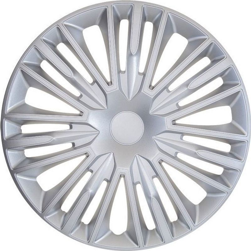 Autostyle - Jerez - Wieldoppenset - Zilver - Slagvast Kunststof - Set van 4 Stuks