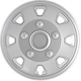 Autostyle - Utah 2 - Wieldoppenset - Zilver - 14 Inch - Set van 4 Stuks