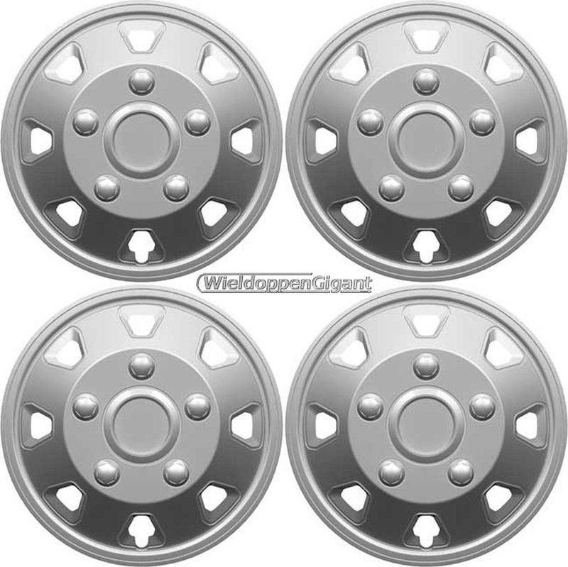 Autostyle - Utah 2 - Wieldoppenset - Zilver - 14 Inch - Set van 4 Stuks