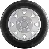 EXTRA BOLLE - Wieldoppen - Zilver - Set van 4