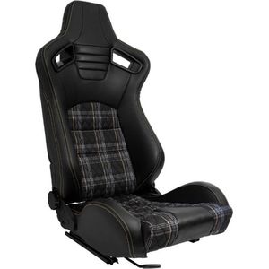 AutoStyle - Sportstoel - Zwart - Stalen Frame