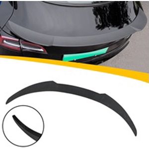 Achterspoiler Passend Voor Tesla Model 3 2017- 'M4' (Glanzend Zwart Abs) Tesla Autostyle Ts Ts01