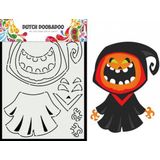 470784170 Dutch Doobadoo card art - Build up Halloween 2 - A5