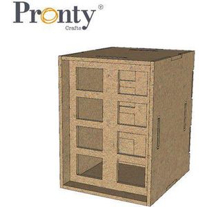 Pronty Organizer Half Box Acrylic Pens Storage