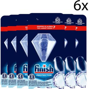 Finish Glans Protector Vaatwasmiddel - 6 Stuks - Voordeelverpakking