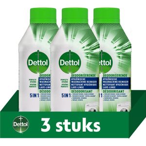Dettol - Hygiënische Wasmachine Reiniger - 3 x 250 ml