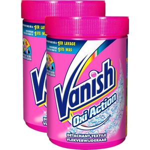 Vanish Vlekverwijderaar Poeder - 2 x 750 gram - Grootverpakking