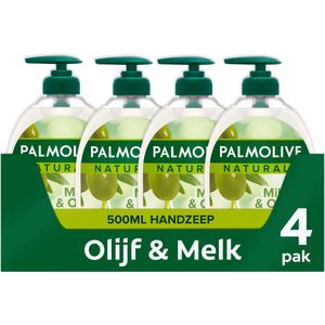 Palmolive Naturals Olijf Handzeep - 4 x 500ml - Voordeelverpakking