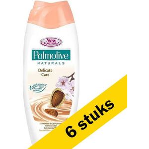 Palmolive Naturals Amandel Douchegel - 4 x 500ml - Douchegel Voordeelverpakking
