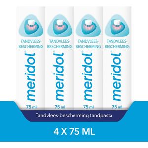 Meridol Tandvlees Tandpasta 4 x 75ml - Voordeelverpakking