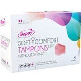 Beppy Tampons Extra Soft - 2x4 = 8 stuks - zonder touwtje