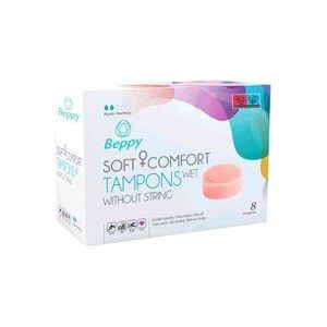 Beppy Soft+Comfort Tampons WET - 8 stuks - zonder touwtje