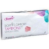 Beppy Tampons Extra Soft - 4 stuks -zonder touwtje