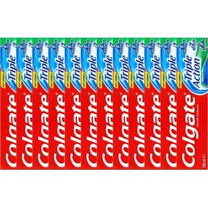 Colgate Triple Action Tandpasta Original Mint XL - 12 x 100 ml - Voordeelverpakking