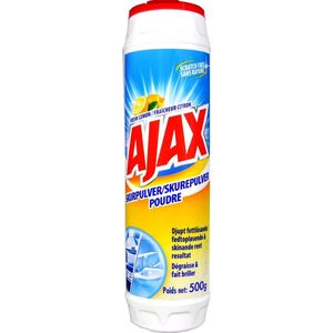 Ajax Schuurmiddel - Schuurpoeder Citroen Fris 500g