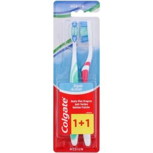 Colgate - Triple Action - Tandenborstel - 2-Pack - Medium