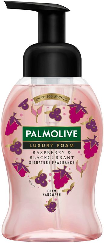 Palmolive - Foam Hand Soap - Framboos & Zwarte Bes - 250 ml - Schuimende Handzeep