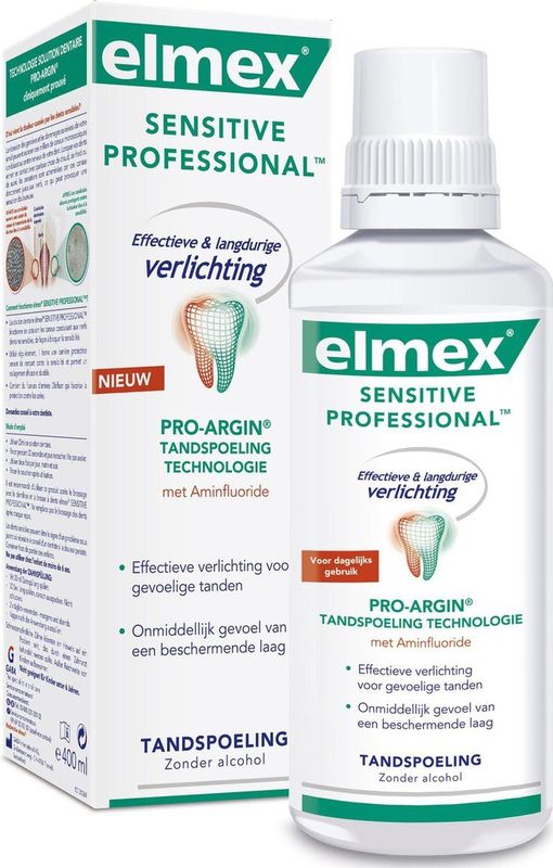 Elmex Sensitive Professional Pro-Argin Tandspoeling Technologie 400 ml