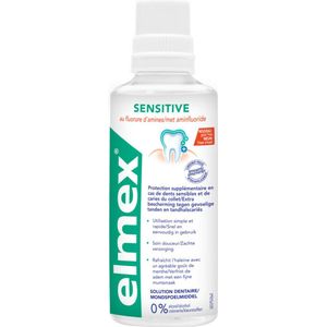 Elmex - Sensitive - Mondwater - 400 ml - Alcoholvrij