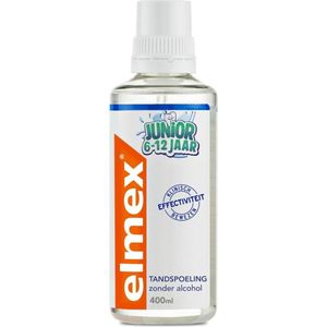 Elmex Junior Tandspoeling met Aminfluoride 6-12 Jaar 400 ml