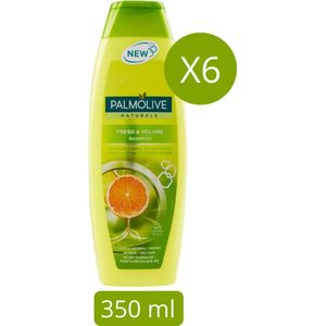 Palmolive Naturals Fresh & Volume Shampoo  - 6 x 350 ml