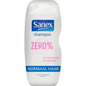 Sanex Shampoo Zero% Normaal Haar, 250 ml