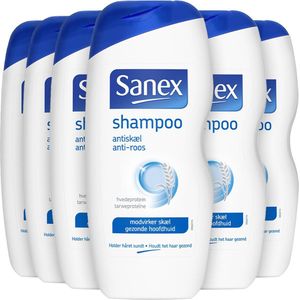 Sanex - Anti-roos Shampoo - Geen Roos - Voor Gezonde Hoofdhuid