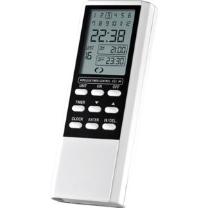 KlikAanKlikUit - Afstandsbediening - Zwart - Draadloos - Timerfunctie - 16 Kanalen