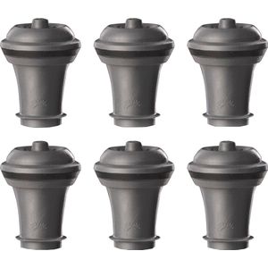 Vacu Vin Vacuum Wine Stoppers | Set van 6 Vacuüm Wijnstoppers