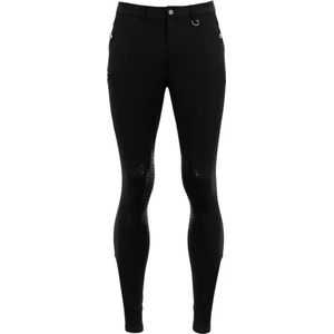 BR - Maikel - Rijbroek - Zwart - Heren - Siliconen Kniestukken