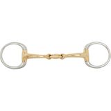 BR Dubbel Gebroken Onderlegtrens (bustrens) Soft Contact 10 mm Ø 50 mm 13 cm Zilver/goud