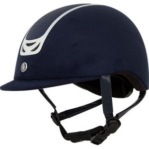 Rijhelm Volta microfiber m/ glittertop Navy/Zilver - 49-51