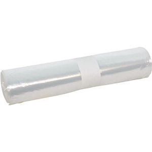 Afvalzak | LDPE | 70x110cm | T90 | Transparant | 10 rollen à 10 stuks