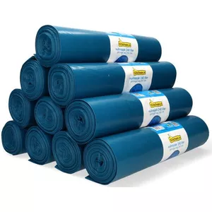 Transparante Vuilniszakken 50 Zakken 500 Liter Gerecycled LDPE 130cm X 170cm Grote Afvalzakken Zakken Sterke Afval Voor Grote Bakken Bedrijfsafval Afvalbeheer Fabriekszakken Industriezak 694063459