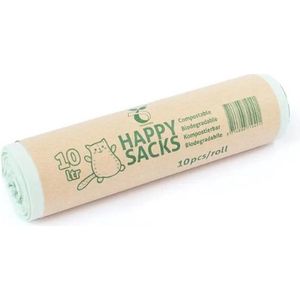 Vuilniszakken - Biologisch Afbreekbaar - 10 liter - 10 st.