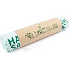 Happy Sacks - Composteerbare GFT Vuilniszakken - 110 Liter - 1 rol = 10 Stuks