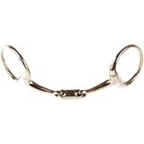 Harry's Horse Bustrens Gold, dubbelgebroken, oval-link 11,5 Goud