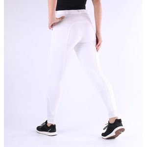 Harry's Horse - Rijbroek Beijing Kids - Wit - Katoen/Lycra - Hoge Taille