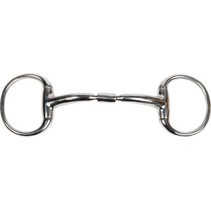 Harry's Horse Bustrens anatomisch dubbelgebroken Roll-R 14mm 11,5 RVS