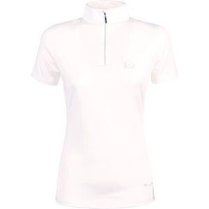 Harry's Horse Wedstrijdshirt EQS Silver korte mouw - white